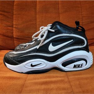 Vtg 1998 Nike Mid Top Basketball Shoes Sz: 10 1/2 Used 90s